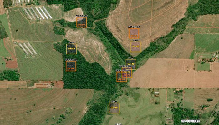  Paraná usa dados do INPE e da NASA para monitorar e combater incêndios